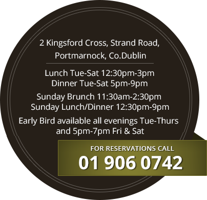 Restaurant address and opening hours